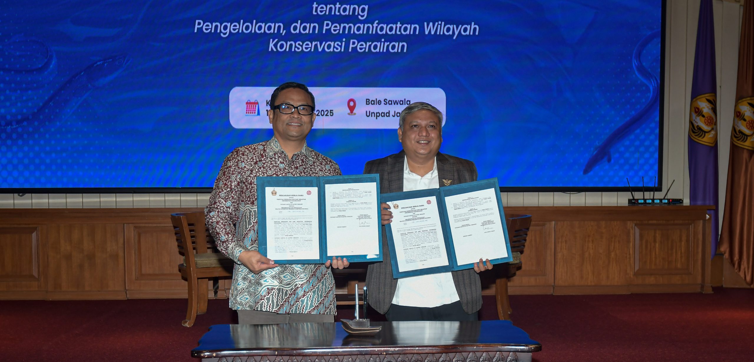 FPIK UNPAD dan Yayasan Garuda Di Lautku Inisiatif Jalin Kerja Sama Strategis Terkait Konservasi Perairan Indonesia
